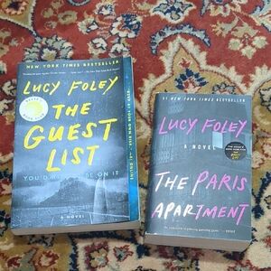 Novel Set - The Guest List & The Paris Apartment